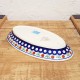 ポーリッシュポタリー BOLESLAWIEC オーバルサービングプレート 27cm GU1103-41