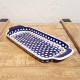 ポーリッシュポタリー BOLESLAWIEC 長方形トレイ33.4cm GU1282-41