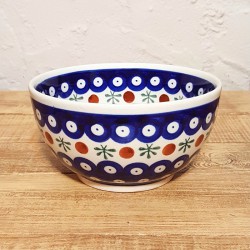 ポーリッシュポタリー BOLESLAWIEC  小どんぶりφ13.8cm GU971-41