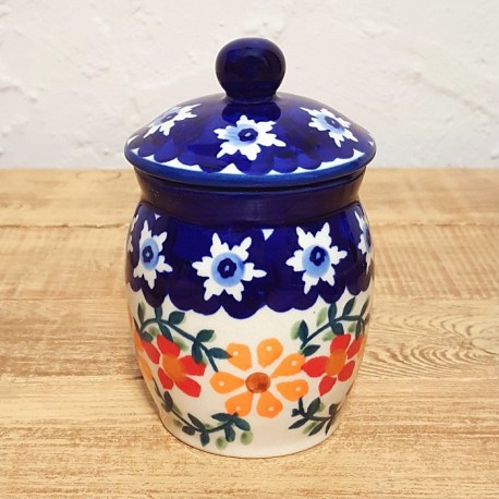 ポーリッシュポタリー MANUFAKTURA フタ付容器 0.25L P95-JS72