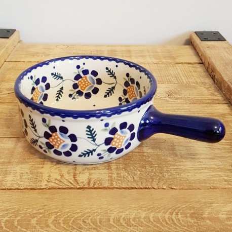 ポーリッシュポタリー MANUFAKTURA ラウンドキャセロール・小φ15cm Z162-RU