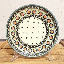 ポーリッシュポタリー WIZA 平皿φ19cm W203-34