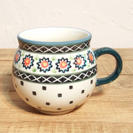 ポーリッシュポタリー WIZA ポーリッシュマグ・大 500ml W161-34