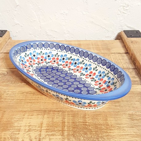 ポーリッシュポタリー WIZA オーブン皿 28cm W217-166