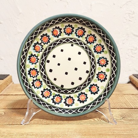 ポーリッシュポタリー WIZA 平皿φ17cm W200-34