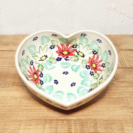 ポーリッシュポタリー MANUFAKTURA ハートボウル M188-MC20