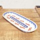ポーリッシュポタリー BOLESLAWIEC オーバルロングプレート28cm GU928-1122