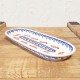 ポーリッシュポタリー BOLESLAWIEC オーバルロングプレート28cm GU928-1122