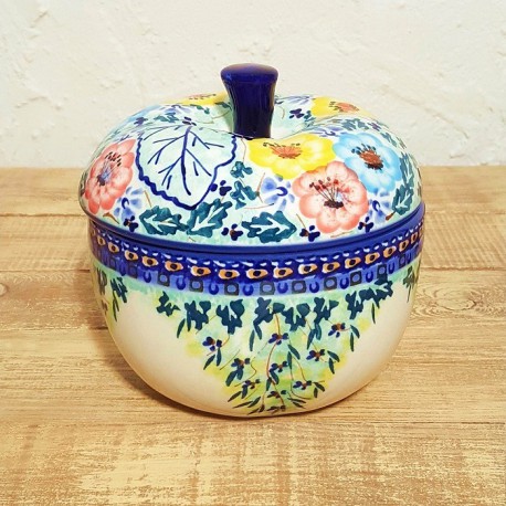 ポーリッシュポタリー MANUFAKTURA りんごポット 12cm J58-WK79