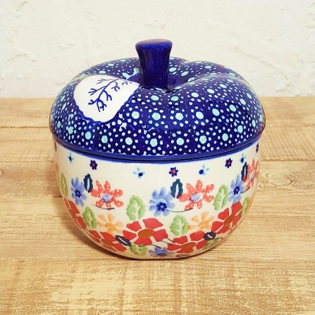 ポーリッシュポタリー MANUFAKTURA りんごポット 12cm J58-J113