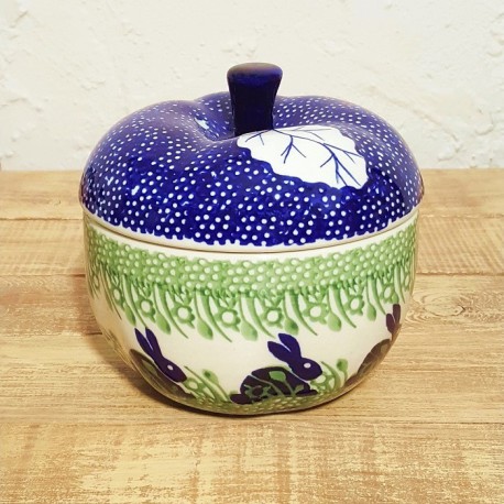 ポーリッシュポタリー MANUFAKTURA りんごポット 12cm J58-P324