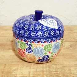 ポーリッシュポタリー MANUFAKTURA りんごポット 12cm J58-KOKU