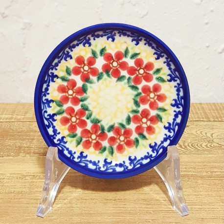 ポーリッシュポタリー VENA  プレートSS 10cm V372-U068