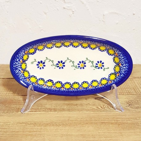 ポーリッシュポタリー VENA オーバル小皿 18cm V113-U999