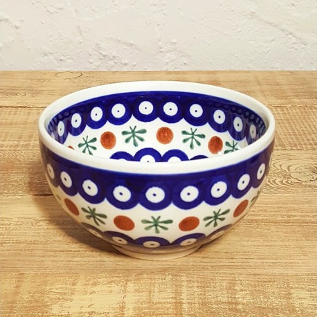 ポーリッシュポタリー BOLESLAWIEC ボウル ボウル φ11.5cm GU1836-41