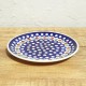 ポーリッシュポタリー BOLESLAWIEC 平皿φ19.5cm GU814-41