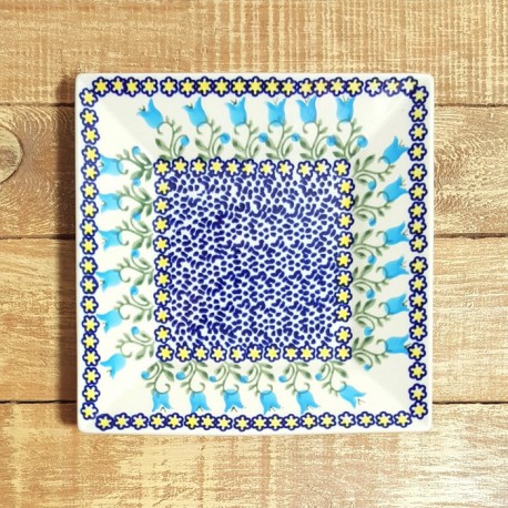 ポーリッシュポタリー MANUFAKTURA スクエアプレート 18cm T158-J131