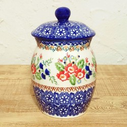 ポーリッシュポタリー MANUFAKTURA フタ付容器 0.5L P87-P265