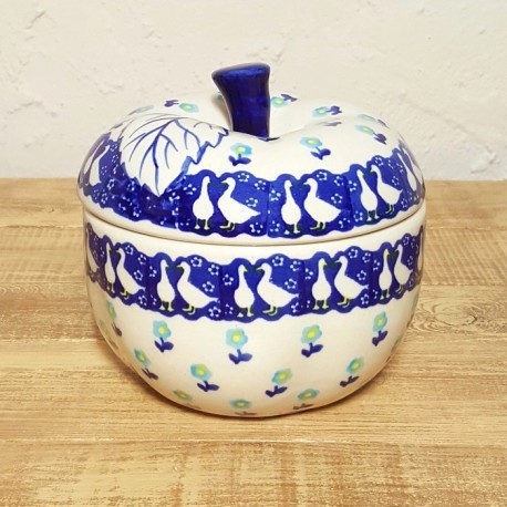 ポーリッシュポタリー MANUFAKTURA りんごポット 12cm J58-P323