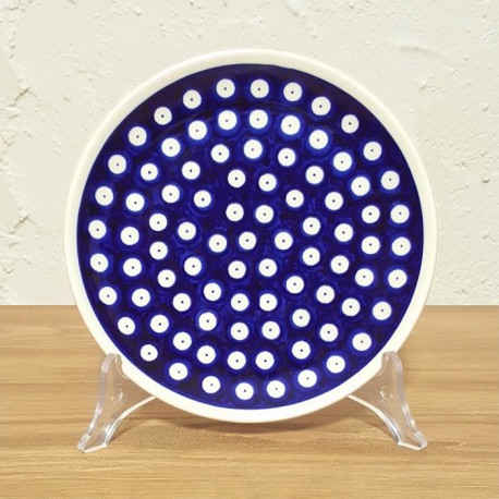 ポーリッシュポタリー BOLESLAWIEC 平皿φ16cm GU818-42