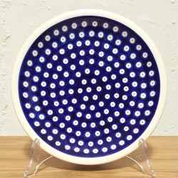 ポーリッシュポタリー BOLESLAWIEC 平皿φ27cm GU1001-42