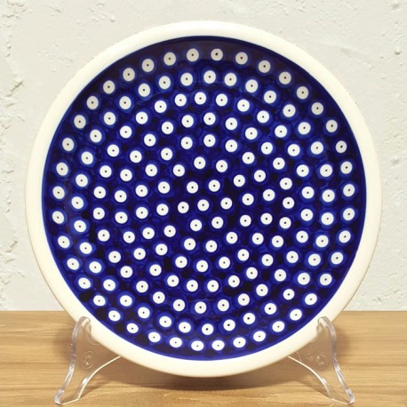 ポーリッシュポタリー BOLESLAWIEC 平皿φ27cm GU1001-42