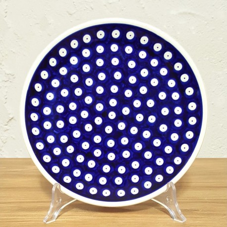 ポーリッシュポタリー BOLESLAWIEC 平皿φ19.5cm GU814-42