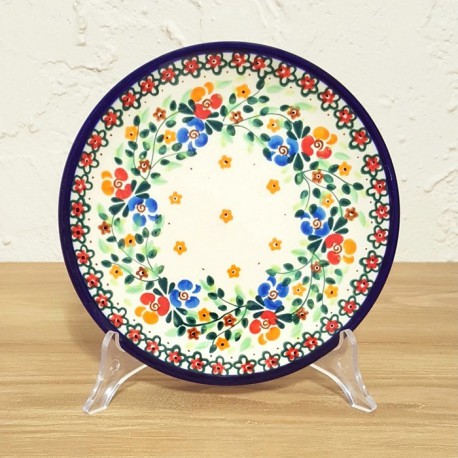 ポーリッシュポタリー MILLENA 平皿φ18cm M418-B1