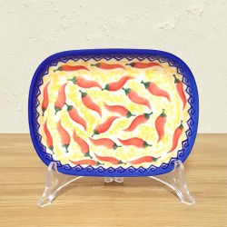 ポーリッシュポタリー VENA オリーブ皿13cm V172-U117