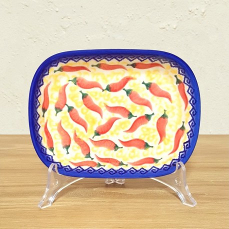 ポーリッシュポタリー VENA オリーブ皿13cm V172-U117