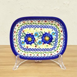 ポーリッシュポタリー VENA オリーブ皿13cm V172-U549