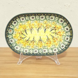 ポーリッシュポタリー MANUFAKTURA オーバルトレイ 24cm｜P97-WK52