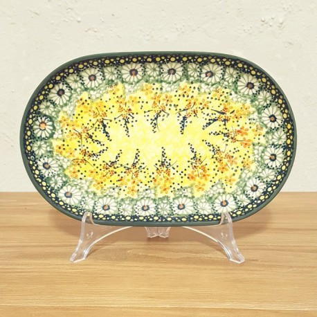 ポーリッシュポタリー MANUFAKTURA オーバルトレイ 24cm｜P97-WK52