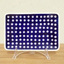 ポーリッシュポタリー BOLESLAWIEC スクエアディッシュ 22cm｜GU2022-42