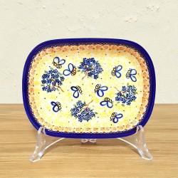 ポーリッシュポタリー VENA オリーブ皿13cm V172-A007