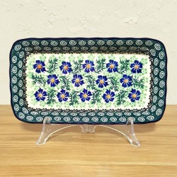 ポーリッシュポタリー CERAMIKA ARTYSTYCZNA スクエアディッシュ 23cm D15-1538X