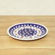 ポーリッシュポタリー BOLESLAWIEC 平皿φ16cm GU818-41
