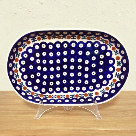 ポーリッシュポタリー MANUFAKTURA オーバル プレート 27.5cm P99-70