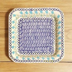 ポーリッシュポタリー MANUFAKTURA スクエアプレート 20cm S90-J131