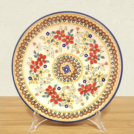 ポーリッシュポタリー MANUFAKTURA 平皿 22cm T134-DPLC