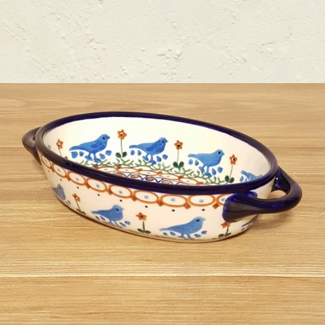 ポーリッシュポタリー MILLENA グラタン皿 19cm M1119-B25F