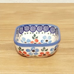 ポーリッシュポタリー WIZA スクエアミニボウル 8cm W161-166