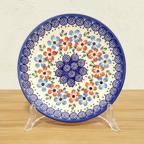 ポーリッシュポタリー WIZA 平皿 17cm W200-166