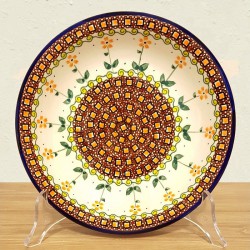 ポーリッシュポタリー MILLENA スープ・パスタ皿 22cm M402-B58