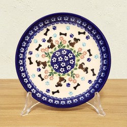 ポーリッシュポタリー DALIA 平皿φ17cm T17-PP