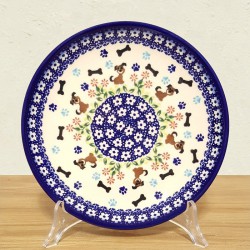 ポーリッシュポタリー DALIA 平皿φ19cm T19-PP