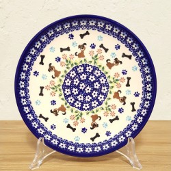 ポーリッシュポタリー DALIA 平皿φ19cm T19-PP