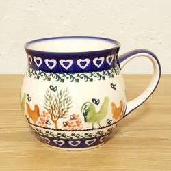 ポーリッシュポタリー IRENA ﾎﾟｰﾗﾝﾄﾞﾏｸﾞｶｯﾌﾟ 300ml K30-KURA