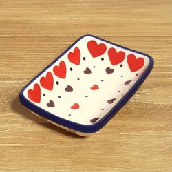 ポーリッシュポタリー CERAMIKA ARTYSTYCZNA スクエアミニボウル 50ml_C20-2108X