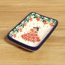 ポーリッシュポタリー CERAMIKA ARTYSTYCZNA スクエアミニボウル 50ml_C20-2293X